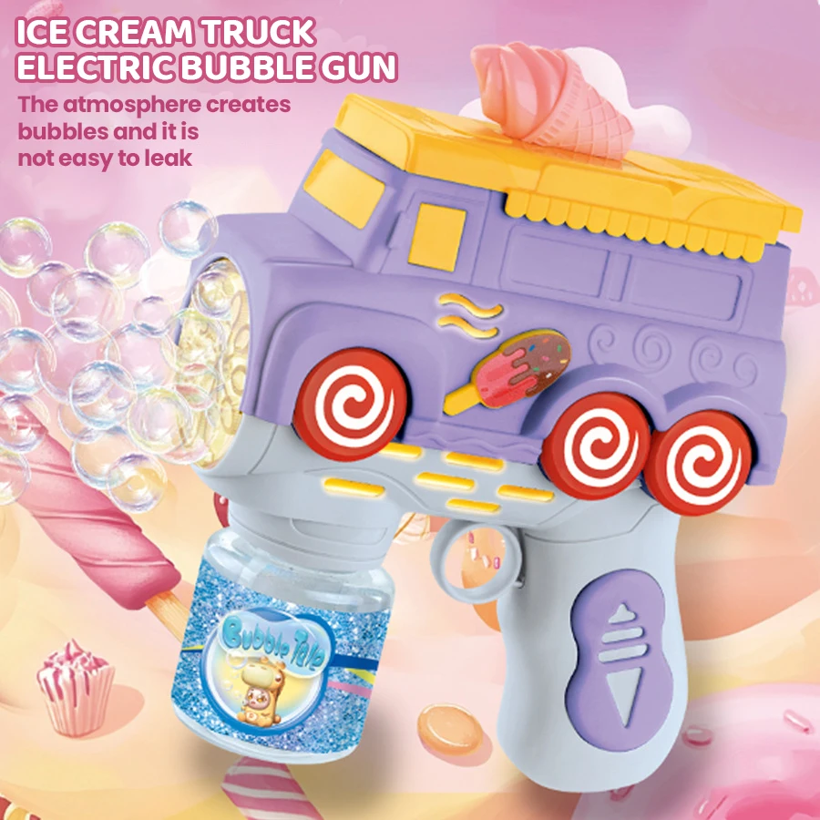 Handheld Bubbles Gun Kids Toy  - Kids Outdoor Xmas Gifts reseña y precio