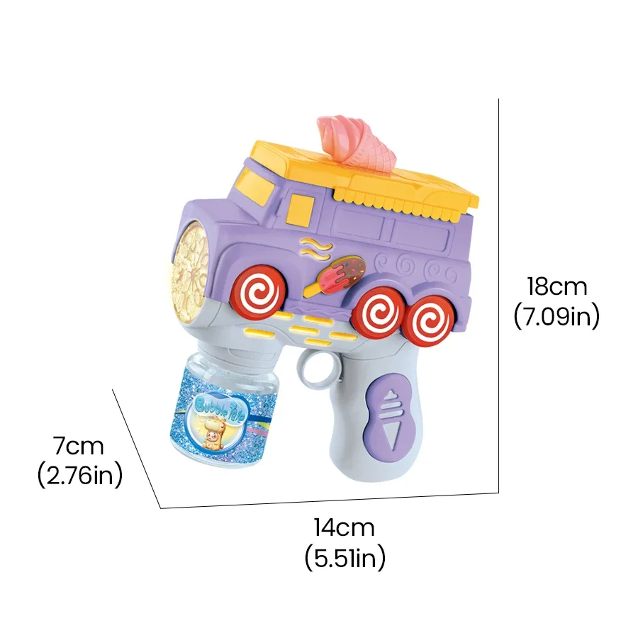 Handheld Bubbles Gun Kids Toy  - Kids Outdoor Xmas Gifts reseña y precio