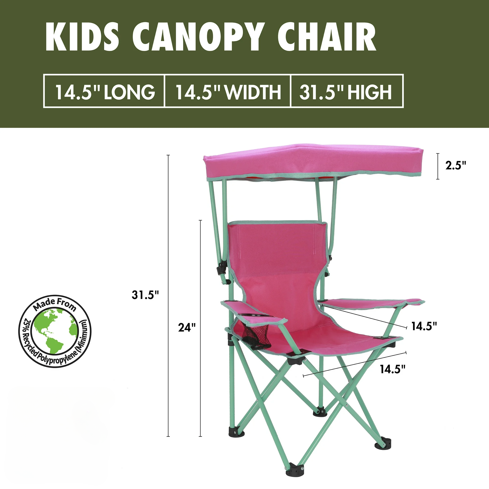 Kids Canopy Chair Pink/Green w - Kids Outdoor Egg Chair reseña y precio