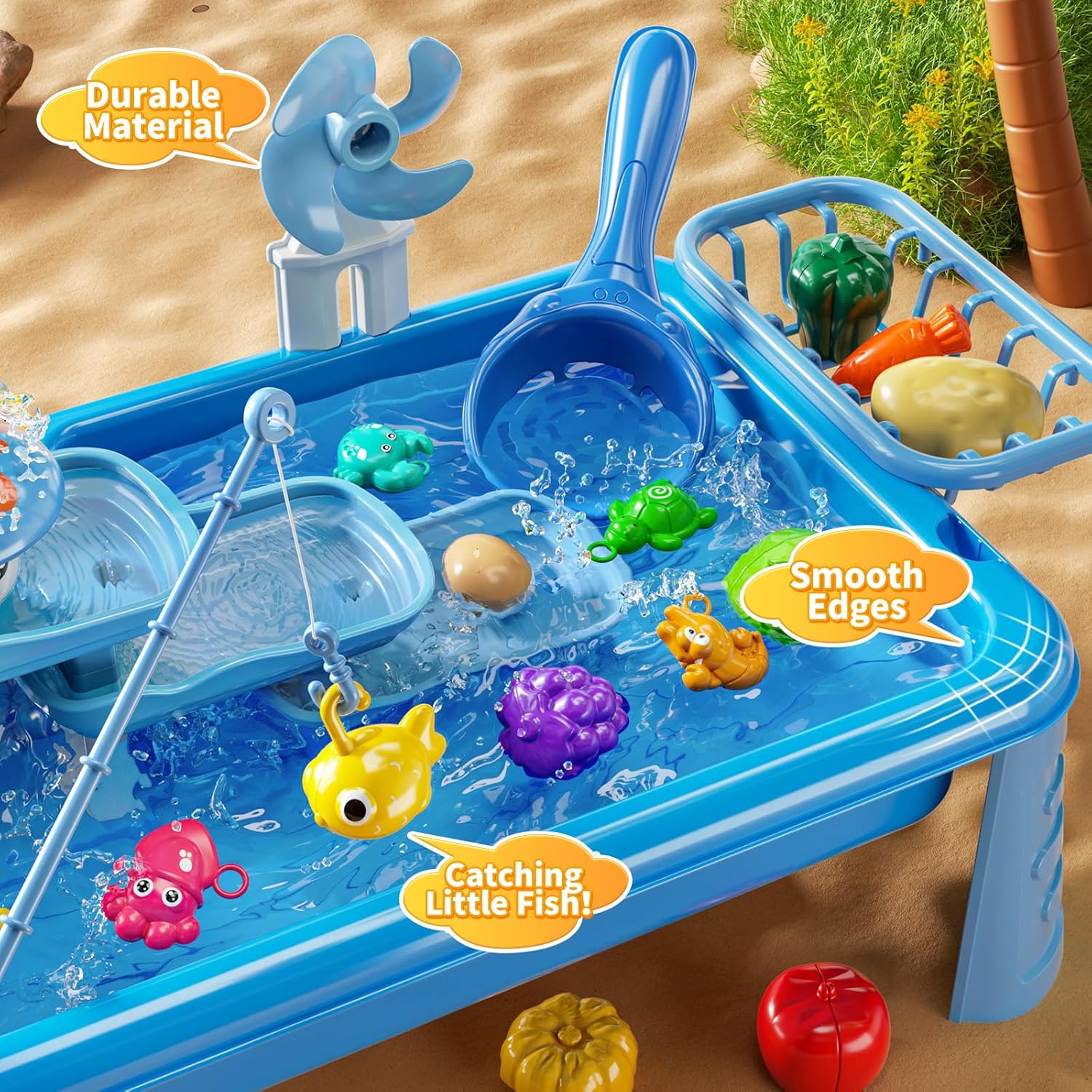 Water Table Play Sink Toy for  - Kids Outdoor Table reseña y precio