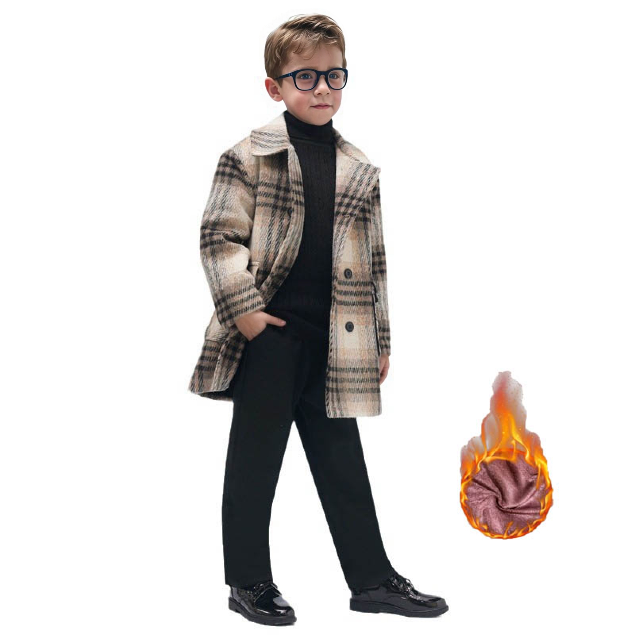 Boys Girls Windproof Outdoor L - Kids Outdoor Jacket reseña y precio
