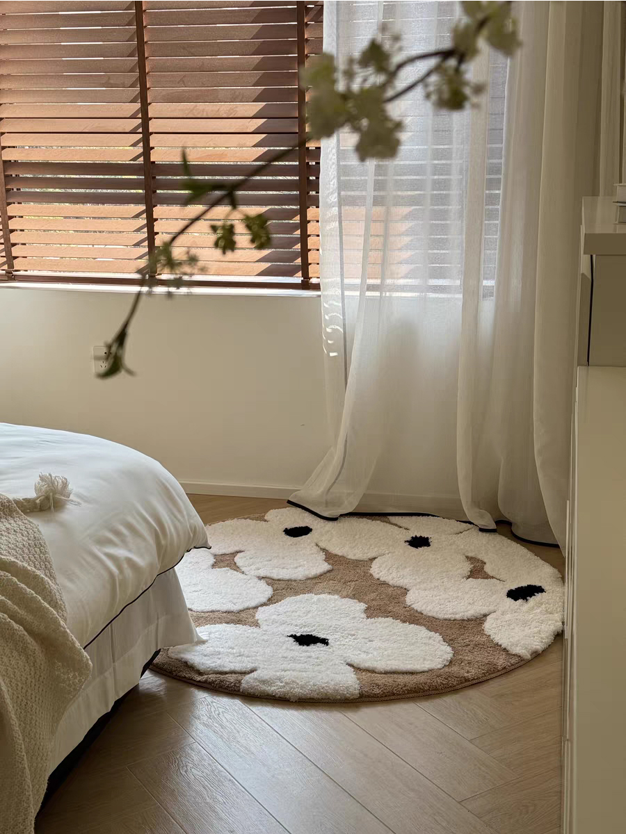 Freesia Tufted Round Carpet Fo - Kids Outdoor Table reseña y precio