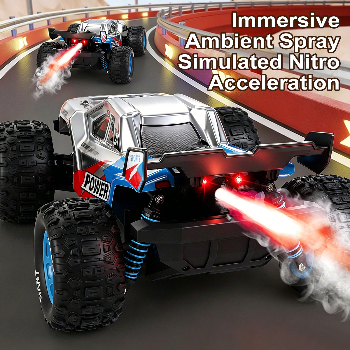 New 1:16 Spray RC Cars Buggy T - Kids Outdoor Xmas Gifts reseña y precio