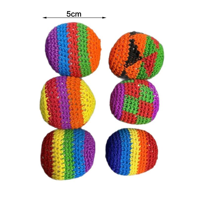 Handmade Footbag Set Soft & Du - Kids Outdoor Clubhouse reseña y precio