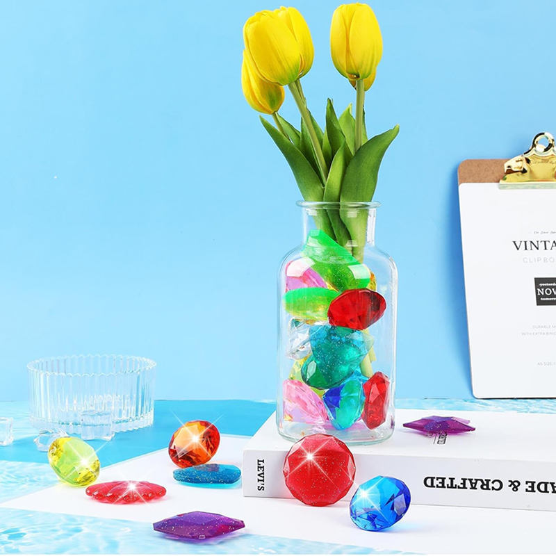 Children Colored Plastic Gem T - Kids Outdoor Clubhouse reseña y precio
