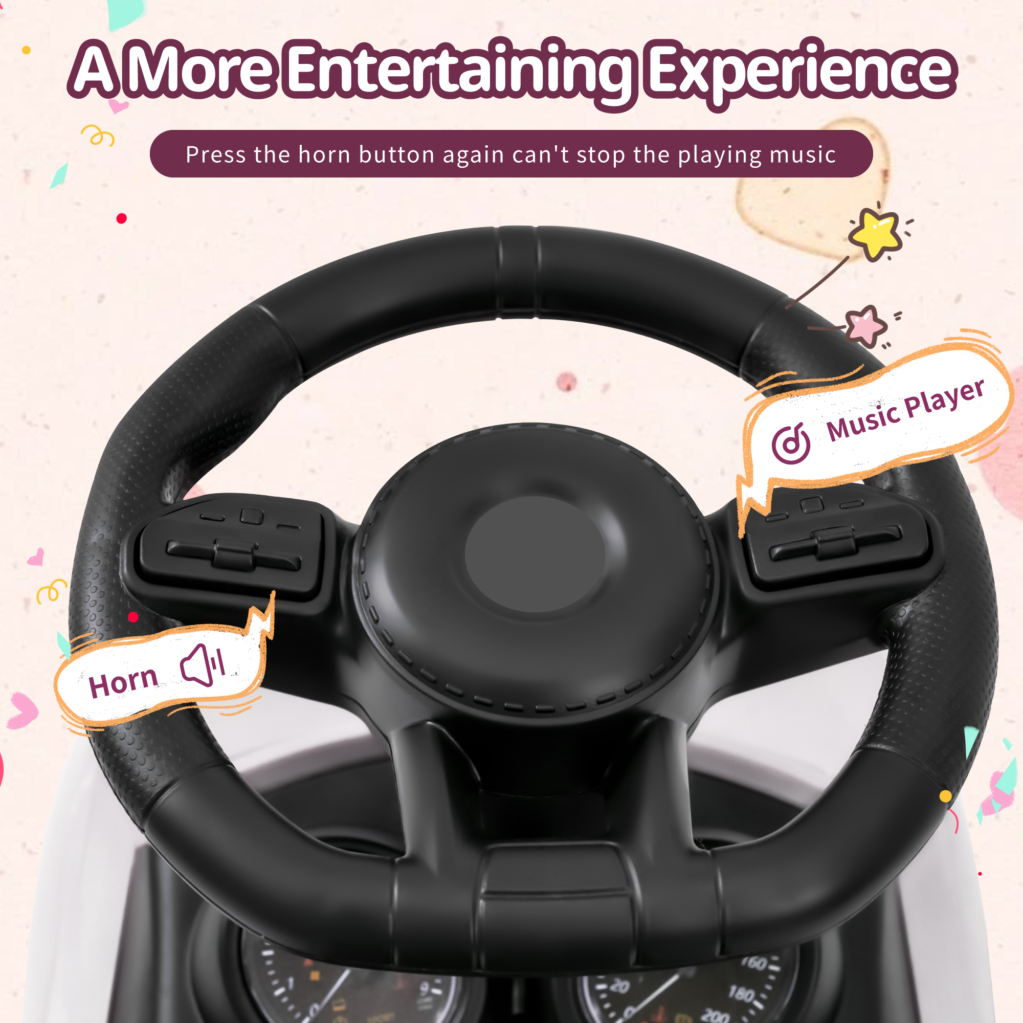 Kids Push Car for Toddlers, Li - Ride On Toy Car reseña y precio