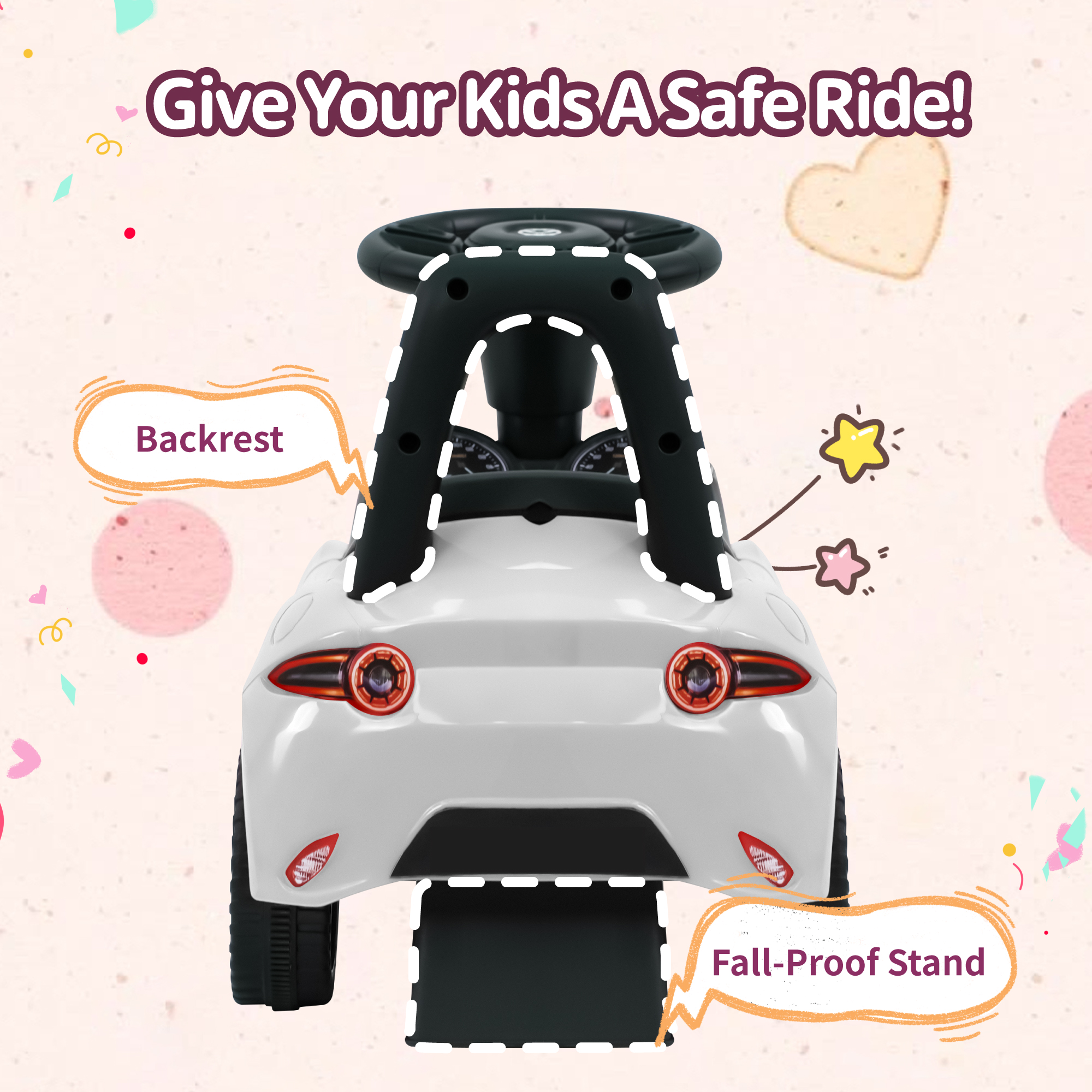 Kids Push Car for Toddlers, Li - Ride On Toy Car reseña y precio
