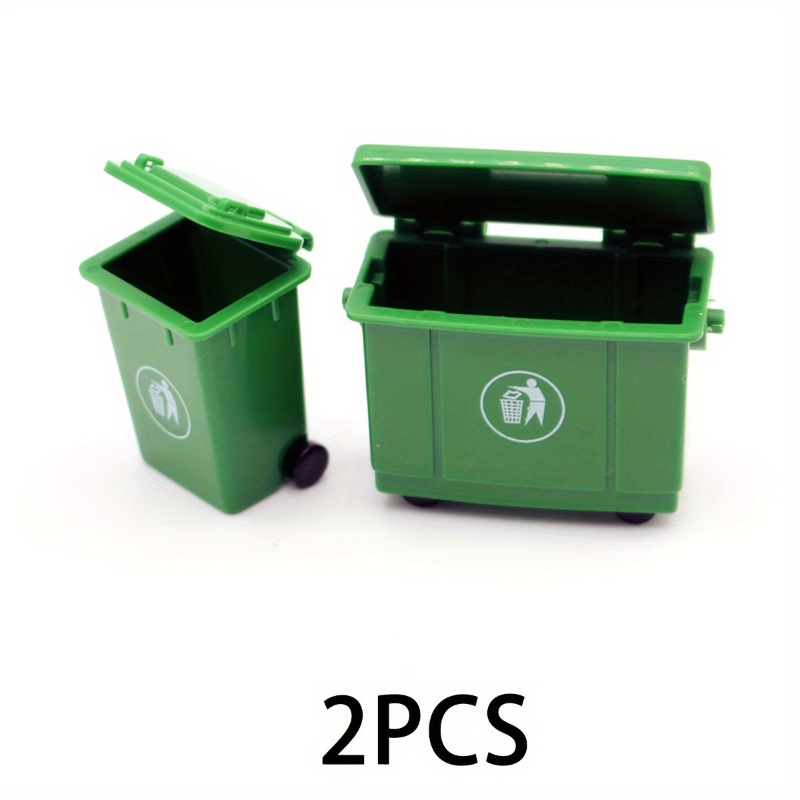 2 Pcs Simulation Curbside Tras - Kids Outdoor Doll House reseña y precio
