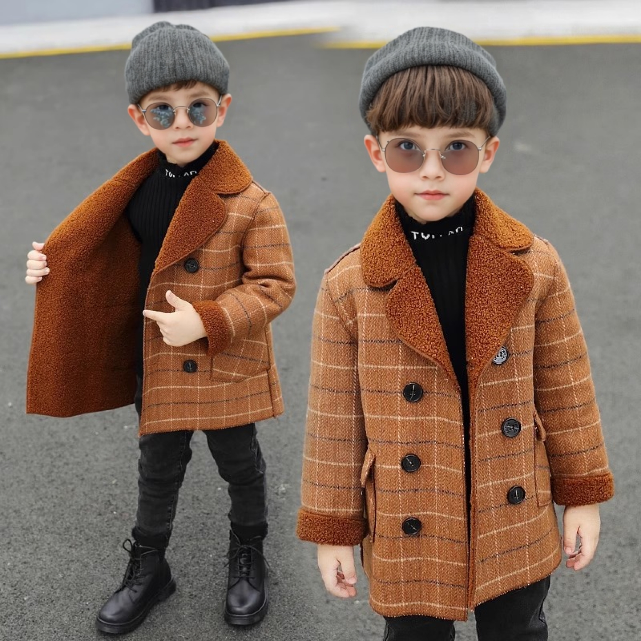 Little Boys Winter Thick Warm  - Kids Outdoor Jacket reseña y precio