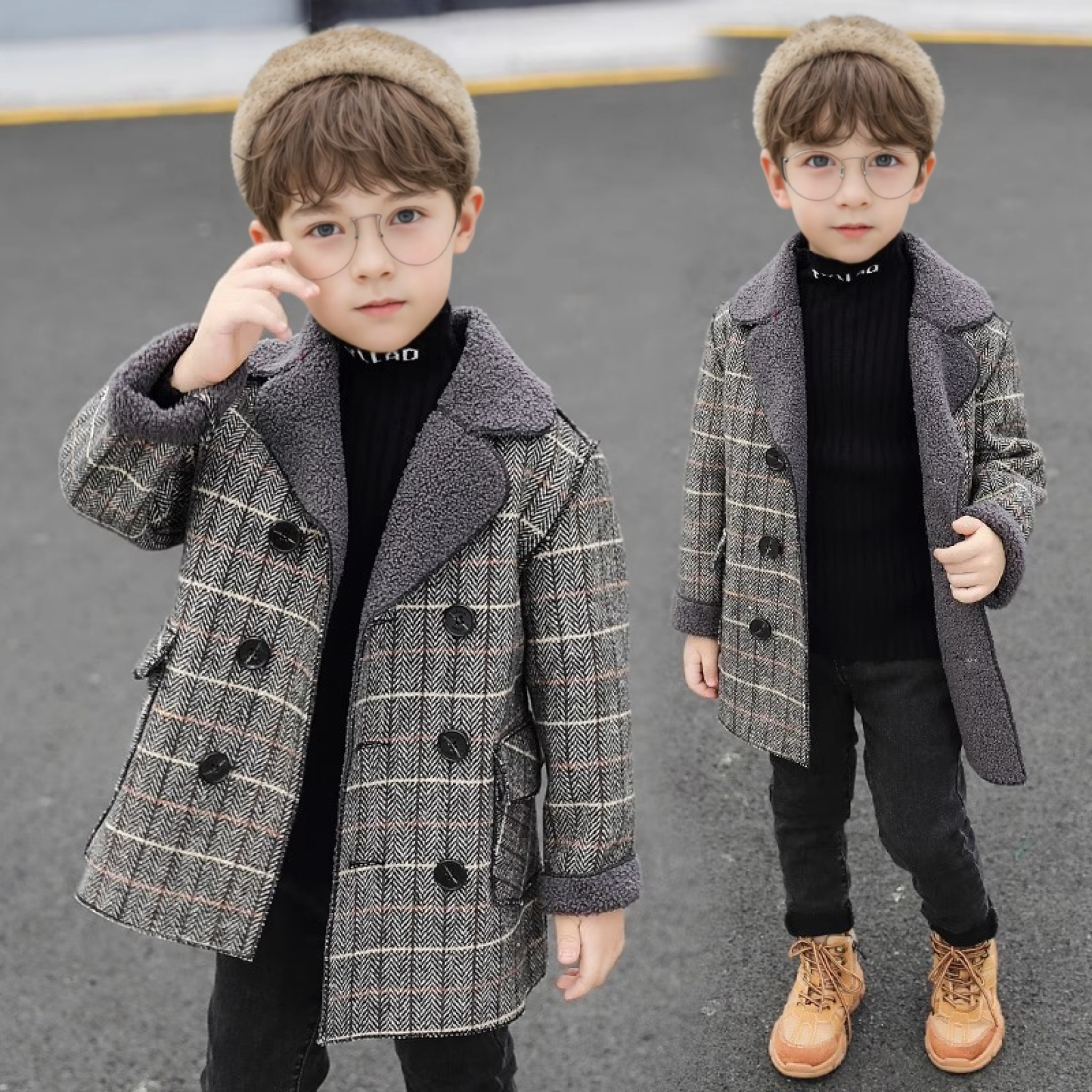 Little Boys Winter Thick Warm  - Kids Outdoor Jacket reseña y precio