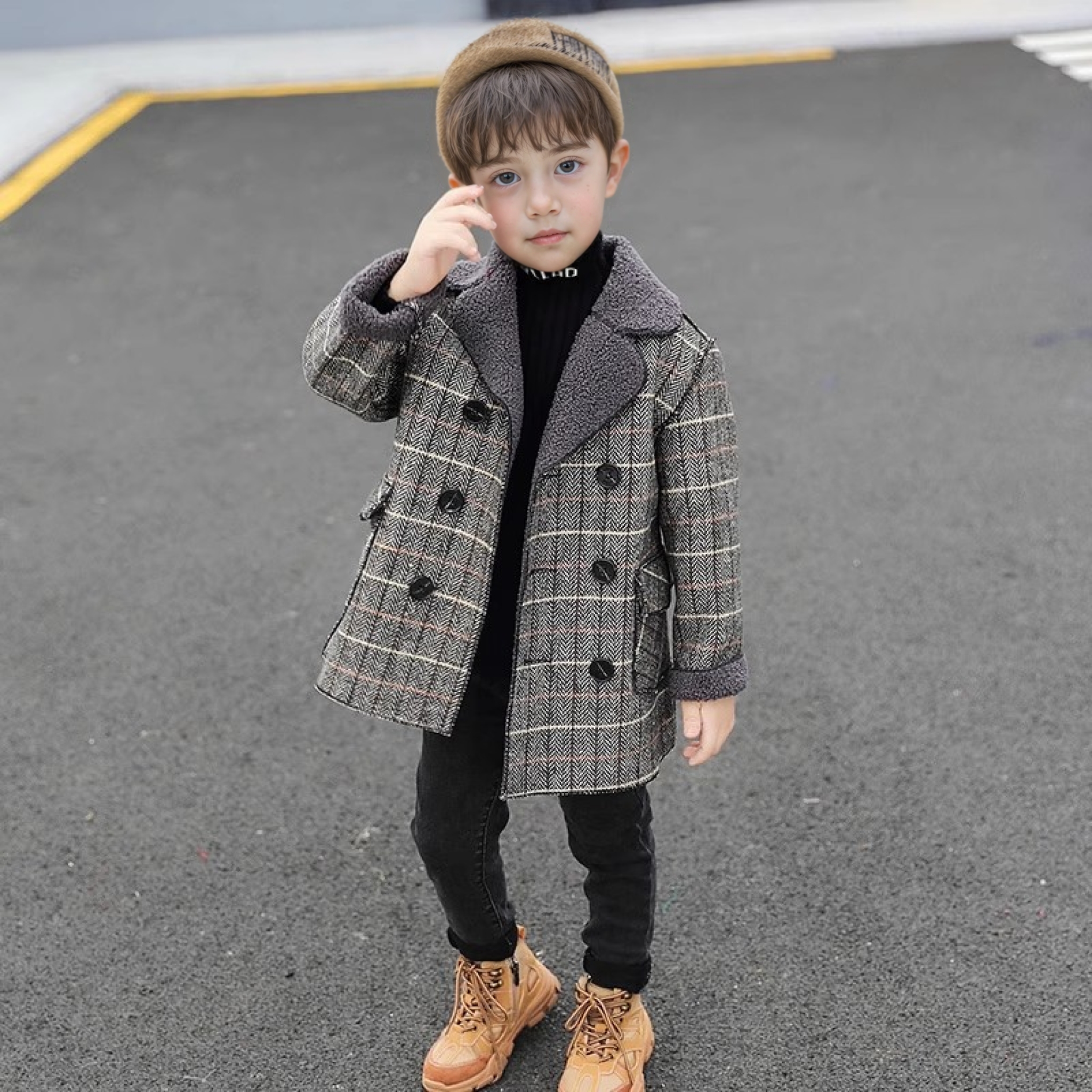Little Boys Winter Thick Warm  - Kids Outdoor Jacket reseña y precio