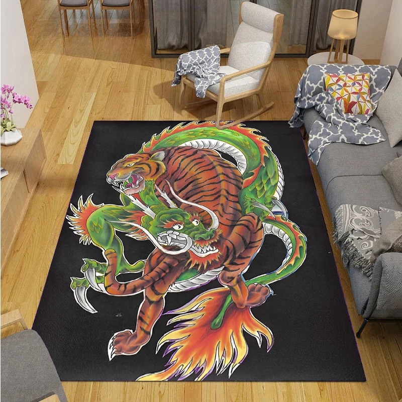 Alfombra Dragon and Tiger Figh - Kids Outdoor Table reseña y precio