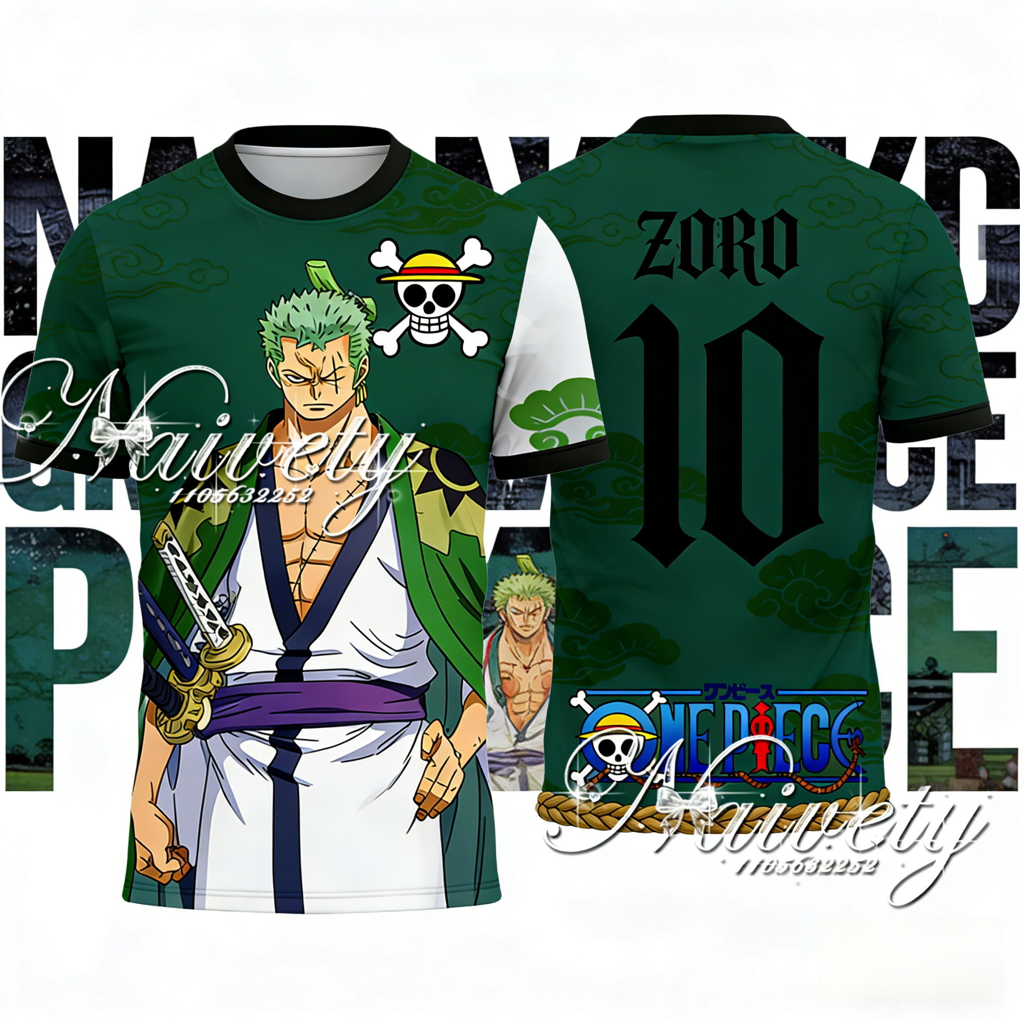 2026 Summer One Piece Roronoa  - Kids Outdoor Movies reseña y precio